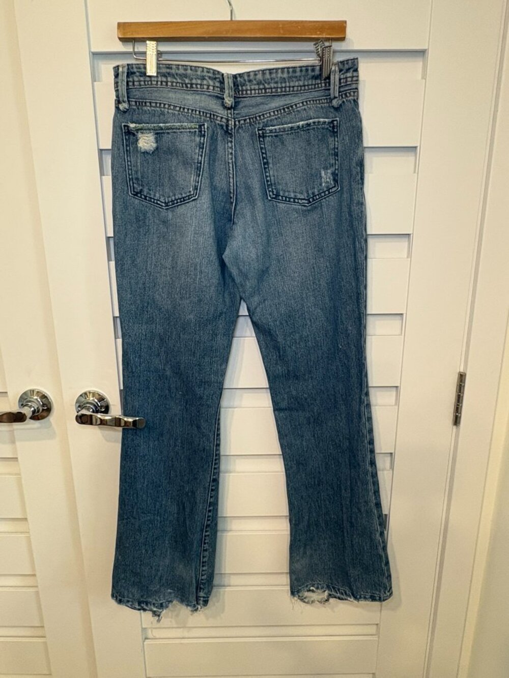 Vintage Polo Jeans Company Ralph Lauren Y2K Low Rise Flare Jeans 29 - Picture 4 of 16